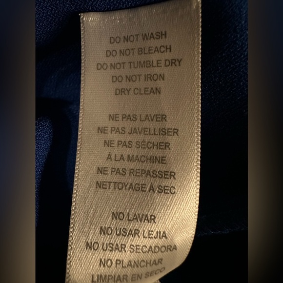 Adrianna Papell blue oversized style dress size M - Picture 13 of 14